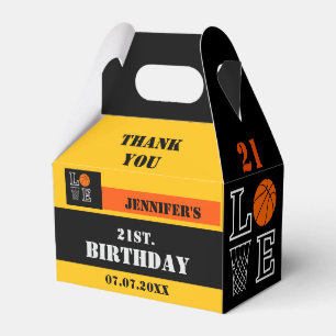 Basketball Hoops, Basketball Player Gift, Birthday Favour Box