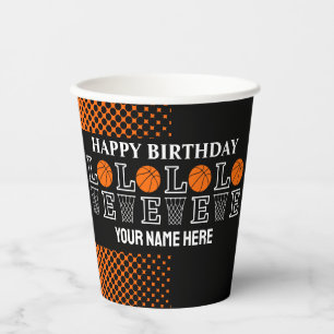 Basketball Hoops, Basketball Player Gift Paper Cups