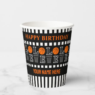 Basketball Hoops, Basketball Player Gift Paper Cups