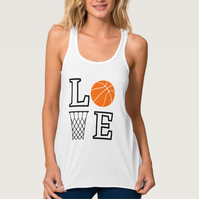 Basketball Hoops, Basketball Player Gift  Singlet (Front)