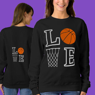 Basketball Hoops, Basketball Player Gift Sweatshirt