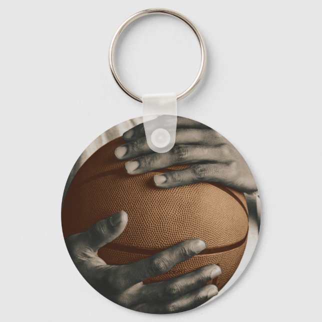 BASKETBALL HUG - MY SPORT  KEYCHAIN (Front)