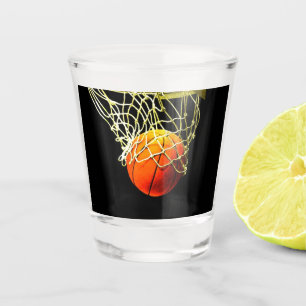 Basketball I Love Shot Glass