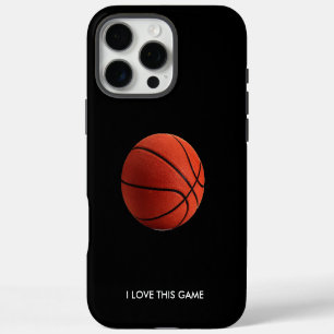 Basketball Illustration Painting Art Sports iPhone 16 Pro Max Case