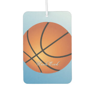Basketball Image 🏀 Monogram Budget Special  Car Air Freshener