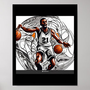 Basketball Image Poster