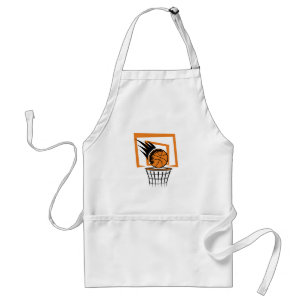 Basketball in the Basket Standard Apron