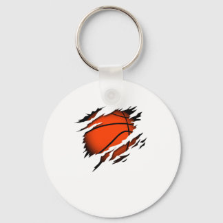 Basketball In The Heart Basketball Player Pion Key Ring