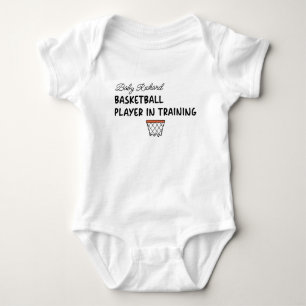 Basketball Infant   Custom Basketball Player Baby Bodysuit