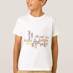 Basketball Inspirational Text Customise Product T-Shirt