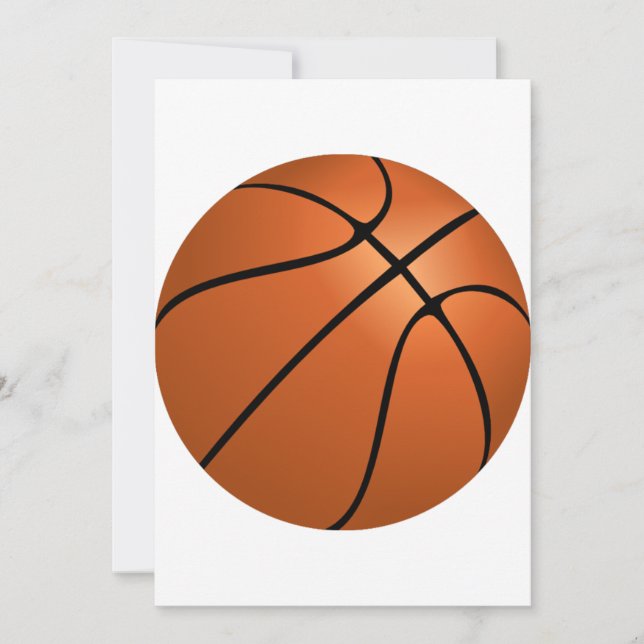 Basketball Invitations (Front)