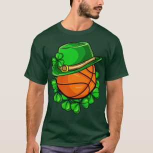 Basketball Irish St Patricks Day T-Shirt