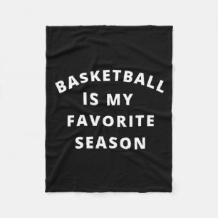 Basketball Is My Favourite Season 1 (2) Fleece Blanket