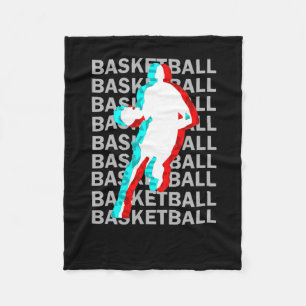 Basketball Is My Favourite Season 3 Fleece Blanket