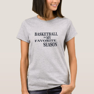 Basketball is my favourite season with blue ball T-Shirt