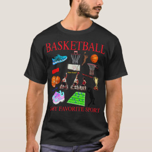 Basketball Is My Favourite Sport T-Shirt