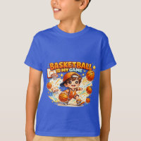 Basketball Is My Game | Cute Kawaii Sports Design