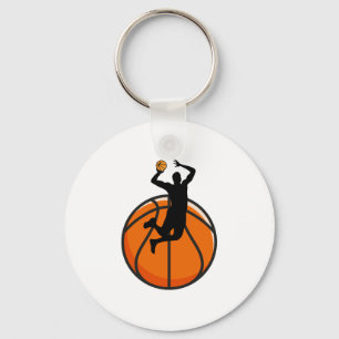 Basketball isn't just a game; it's a lifestyle key ring