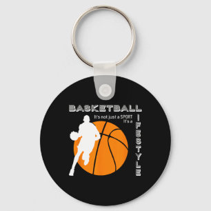 Basketball it's a lifestyle - Basketball  Key Ring