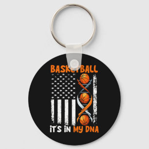Basketball It's In-My DNA Fun Player Coach Team Sp Key Ring