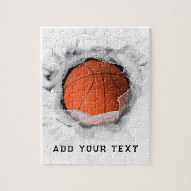 Basketball Jigsaw Puzzle (Vertical)