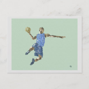 #Basketball #Jump Postcard