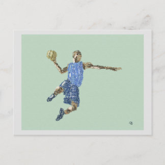 #Basketball  #Jump Postcard