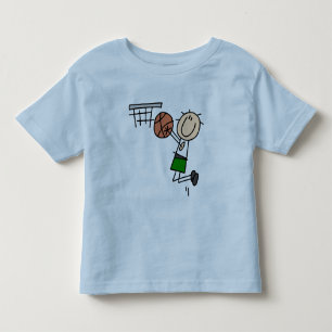 Basketball Jump Shot - Green T-shirts and Gifts
