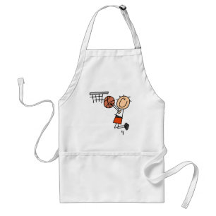 Basketball Jump Shot - Orange T-shirts and Gifts Standard Apron