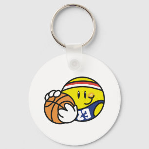 Basketball Key Ring