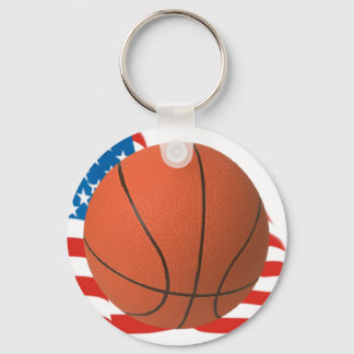Basketball Key Ring