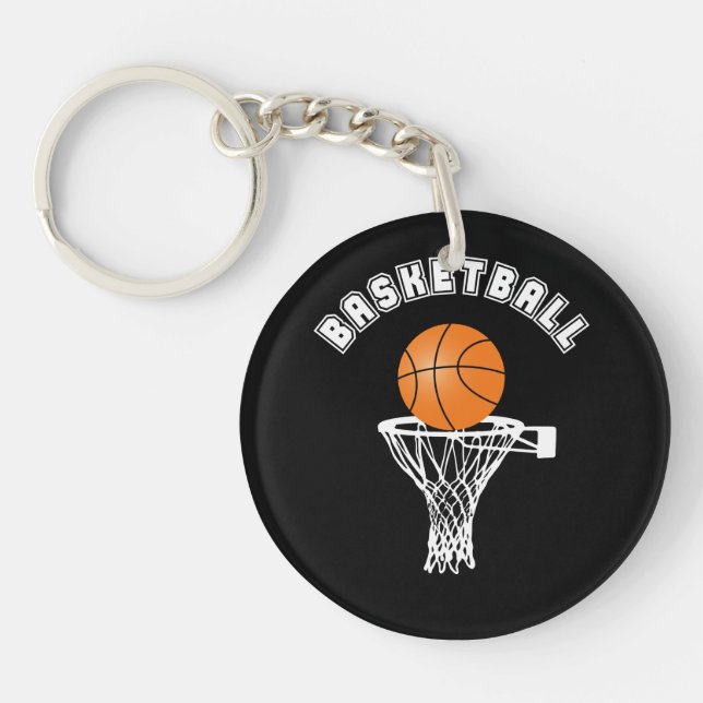 Basketball Key Ring (Front)