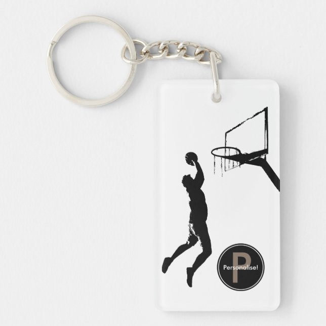 Basketball Key Ring (Front)