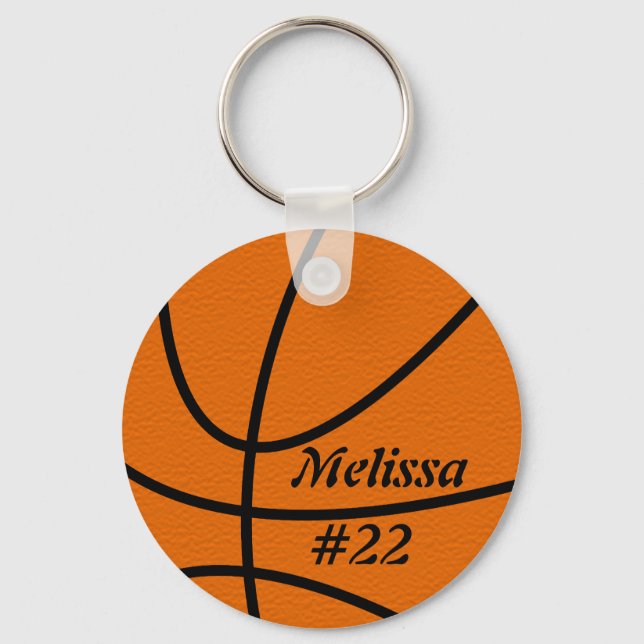 Basketball Keychain (Front)