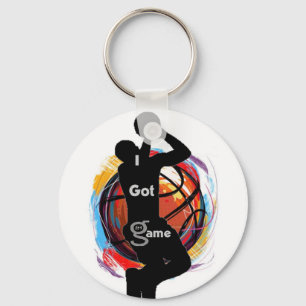 Basketball Keychain