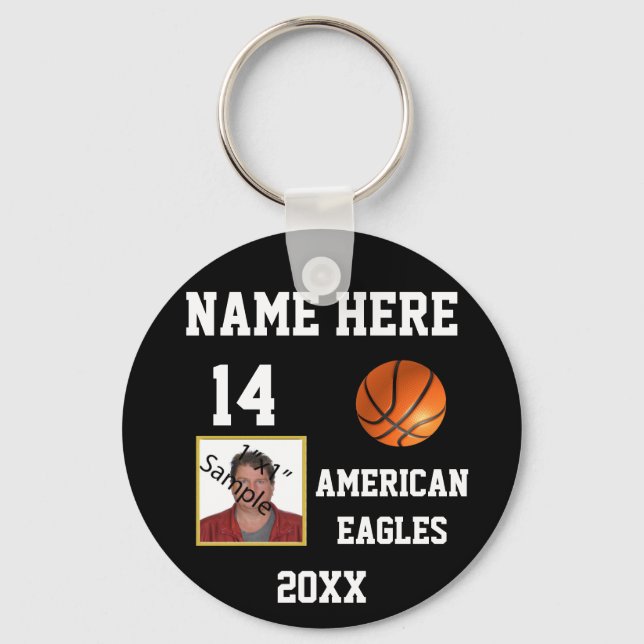 Basketball Keychains Photo (Front)