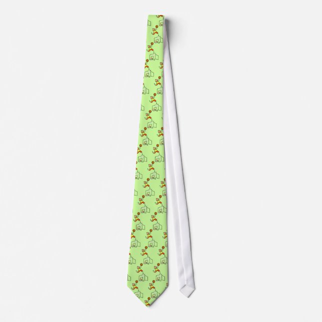 Basketball Kid Tie (Front)