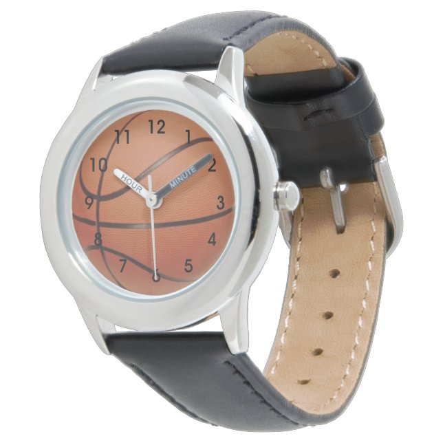 Basketball Kids Sports Watch (Angled)