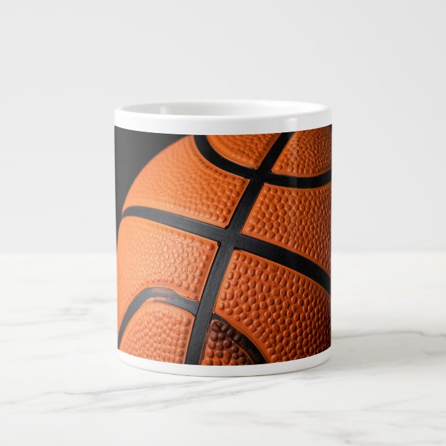 basketball large coffee mug (Front)