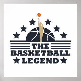 basketball legend poster