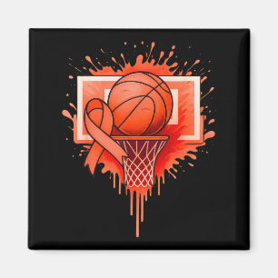 Basketball Leukaemia Cancer Survivor Magnet