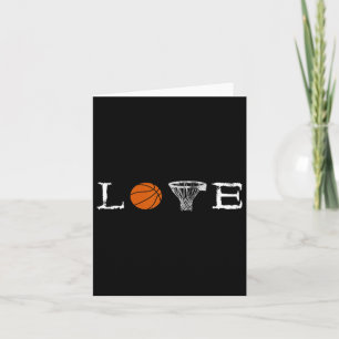 Basketball Love Baller Basket Playing Basketball S Card