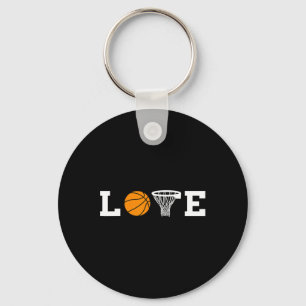 Basketball Love Basket Baller Playing Basketball S Key Ring