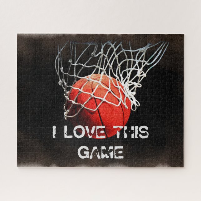 Basketball Love Jigsaw Puzzle (Horizontal)