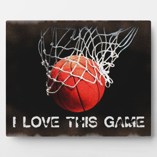 Basketball Love Plaque (Front)
