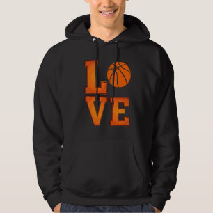 Basketball Love Players Fun Team Vintage Men Women Hoodie