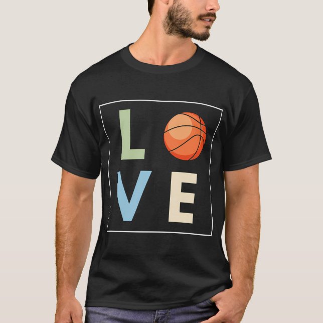 Basketball Love T-Shirt (Front)