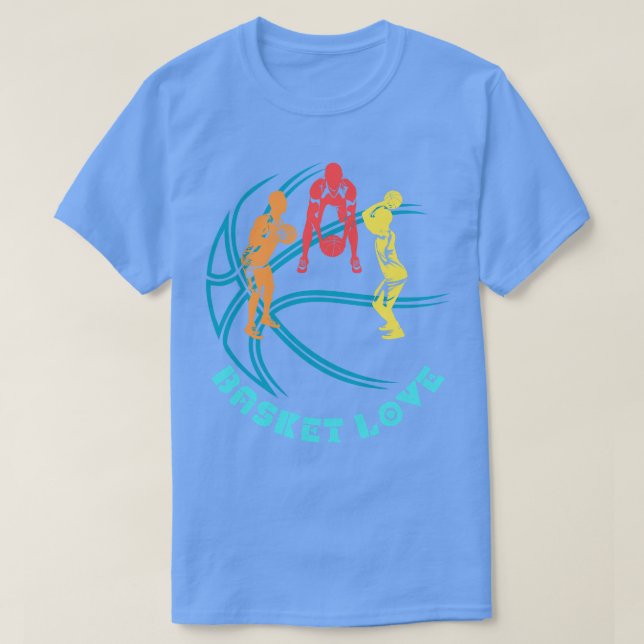 Basketball Love  T-Shirt (Design Front)