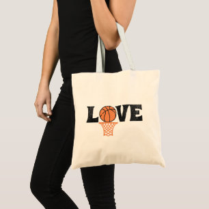 Basketball Love Tote Bag