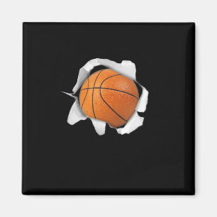 Basketball Lover Tee  Ball Men Women Boys Girls  Magnet